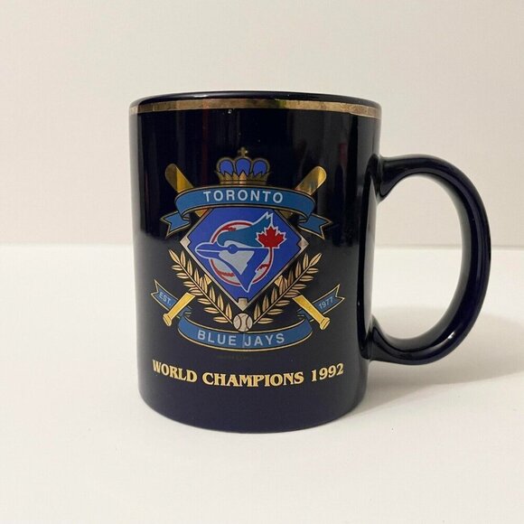 Vintage 1992 Toronto Blue Jays World Champions Coffee Mug - Picture 2 of 16